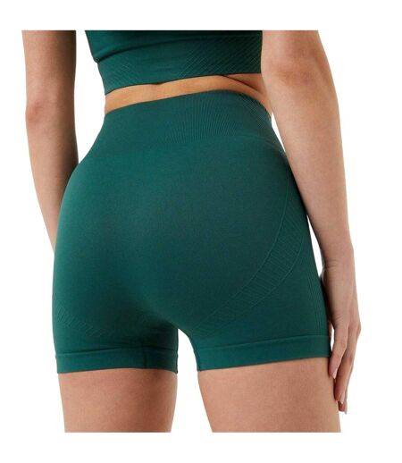 Womens/ladies Nylon Shorts Forest Green USA