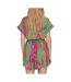 Combi-Short vert/orange femme only life poly holly - s-2