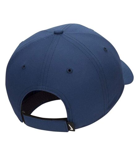 Unisex Adult Swoosh Baseball Cap Black White Nike