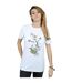 Disney - T-shirt FROZEN OLAF AND TROLL - Femme (Blanc) - UTBI24825-2
