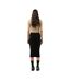 Jupe droite femme noir Lacoste-2