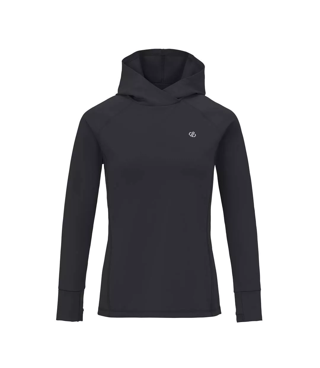 Womens/ladies Refresh Hoodie Black Dare 2B-2