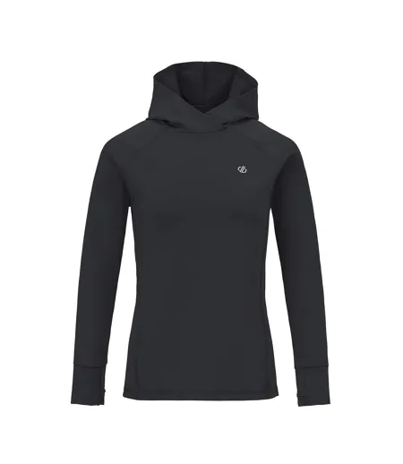 Womens/ladies Refresh Hoodie Black Dare 2B