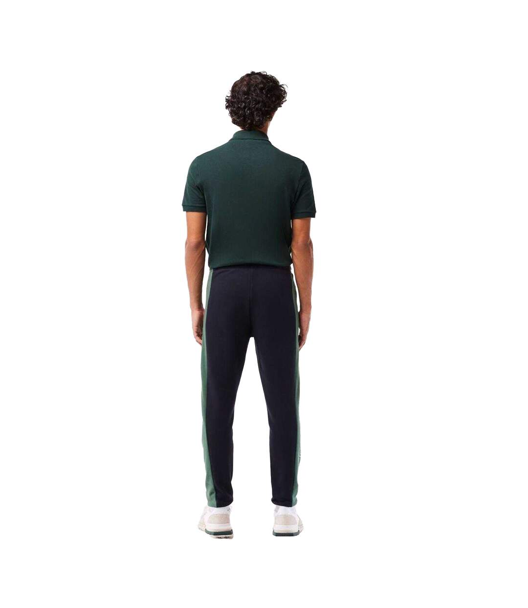 Pantalon De Jogging Homme Noir Vert Lacoste-3