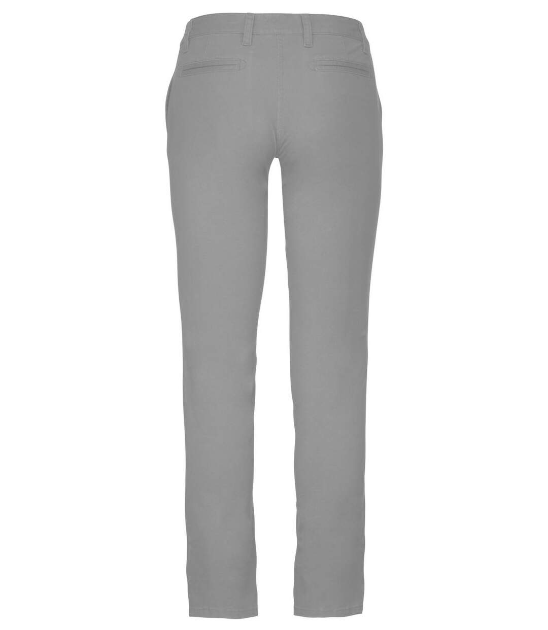 pantalon chino pour femme - K741 - gris clair