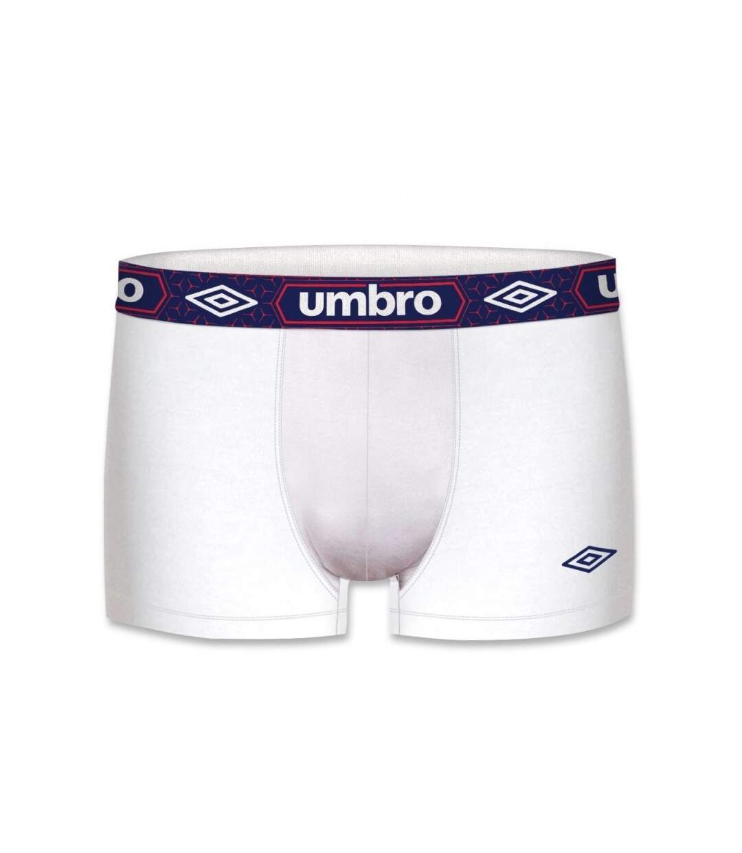 UMBRO Boxer Homme Coton BCASS4 Blanc