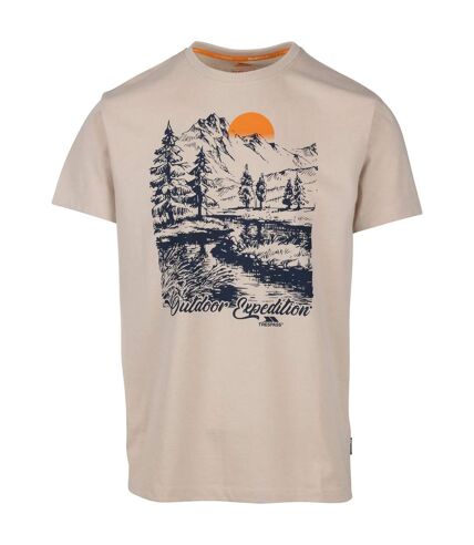 Trespass Mens Worden T-Shirt (Soft Stone) - UTTP6574