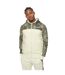 Mens Branton Full Zip Hoodie Light Olive Crosshatch-2