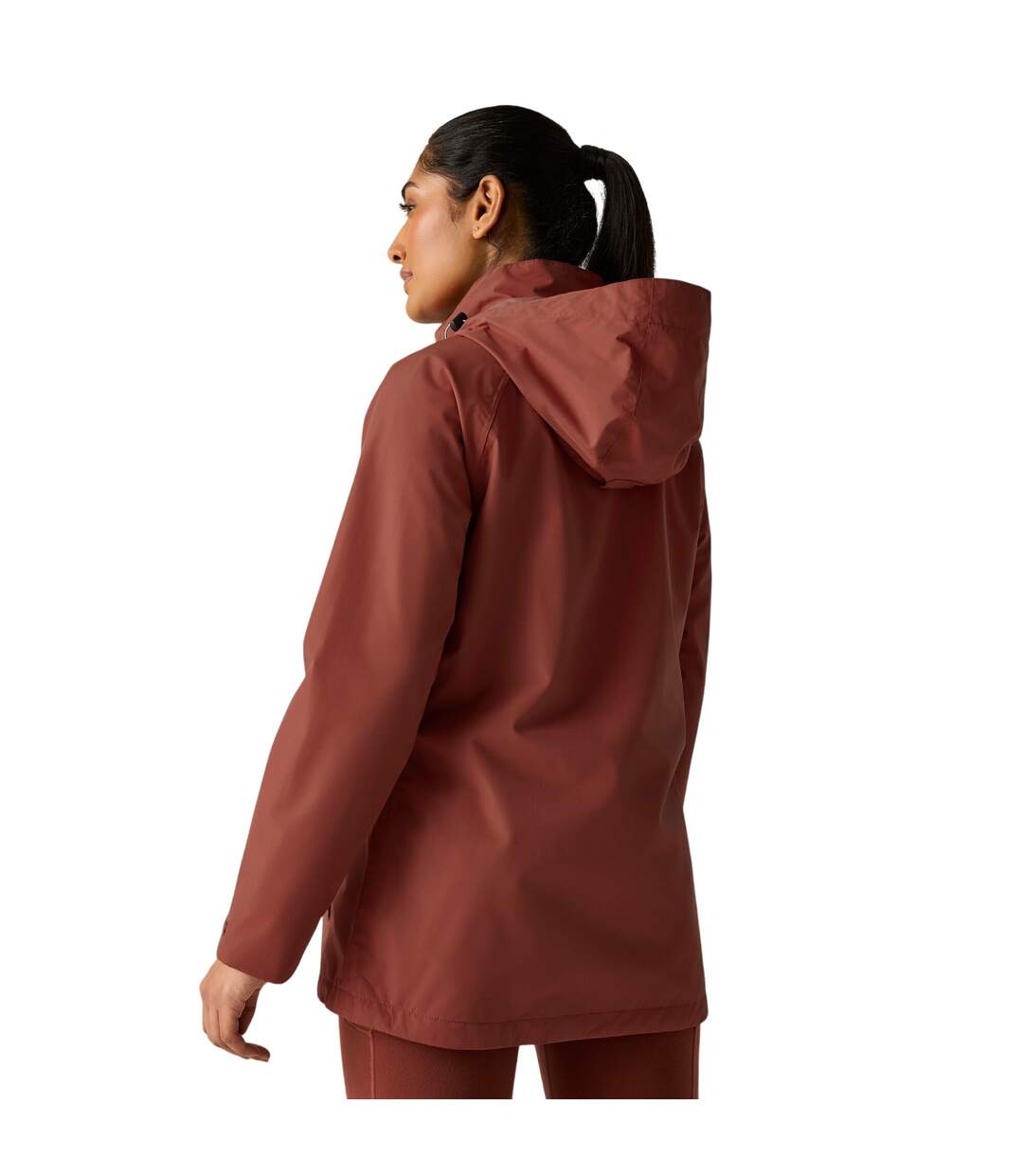 Veste Imperméable Daysha Femme Orange Rouge Regatta-3