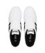 Mens Brent Leather Slip-on Trainers White Lonsdale-3