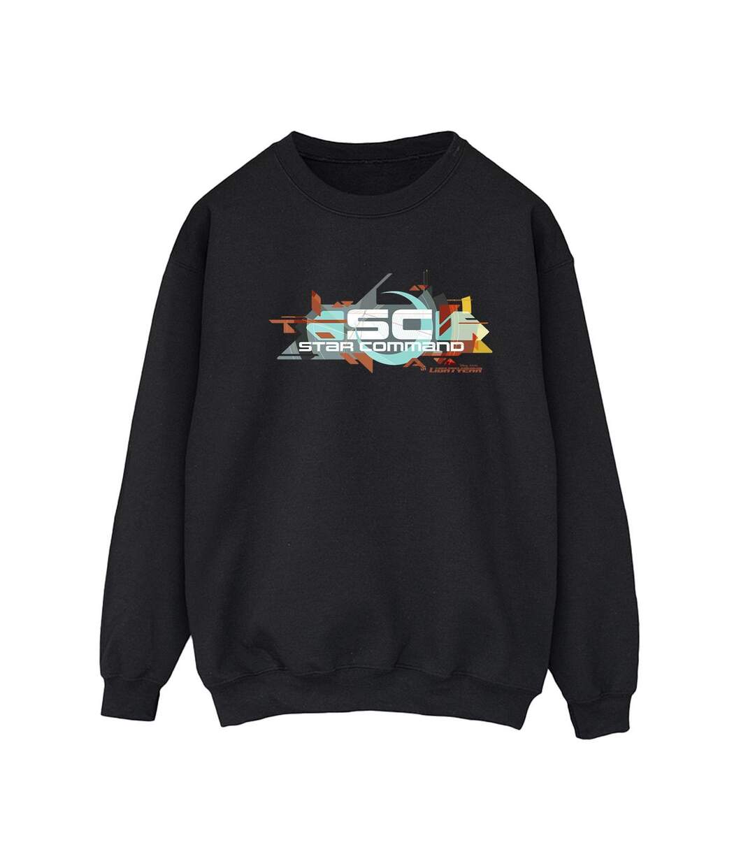 Disney - Sweat LIGHTYEAR STAR COMMAND GRAPHIC TITLE - Femme (Noir) - UTBI25125-1