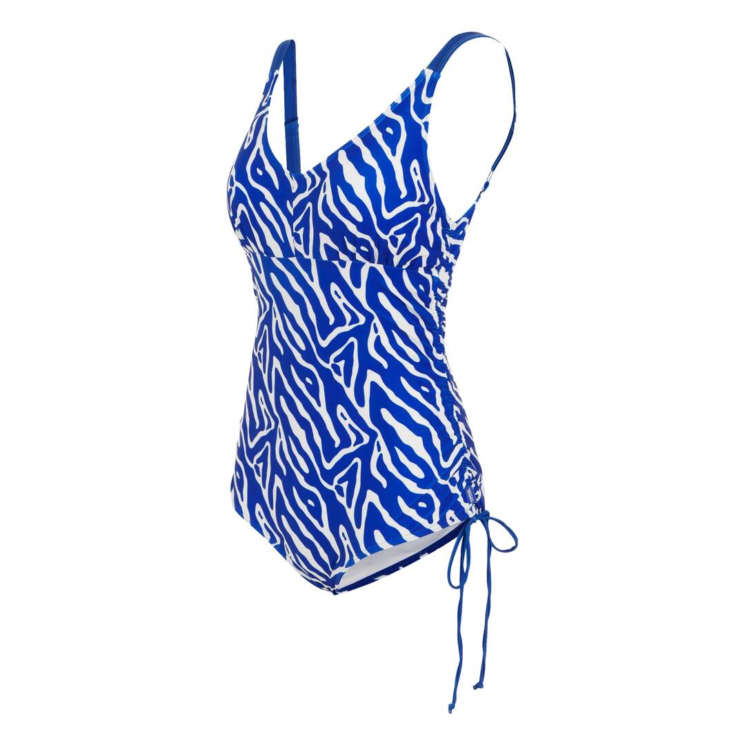 Maillot de bain 1 pièce alinae femme bleu vif Regatta-3