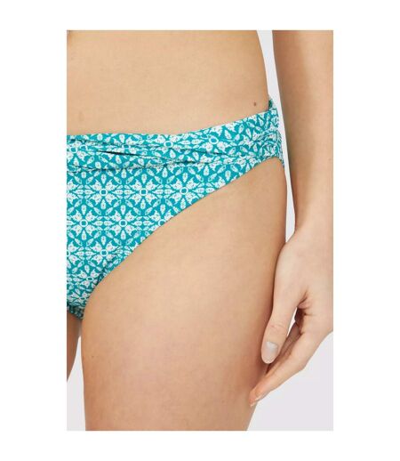 Bas de maillot de bain savannah femme bleu sarcelle Mantaray