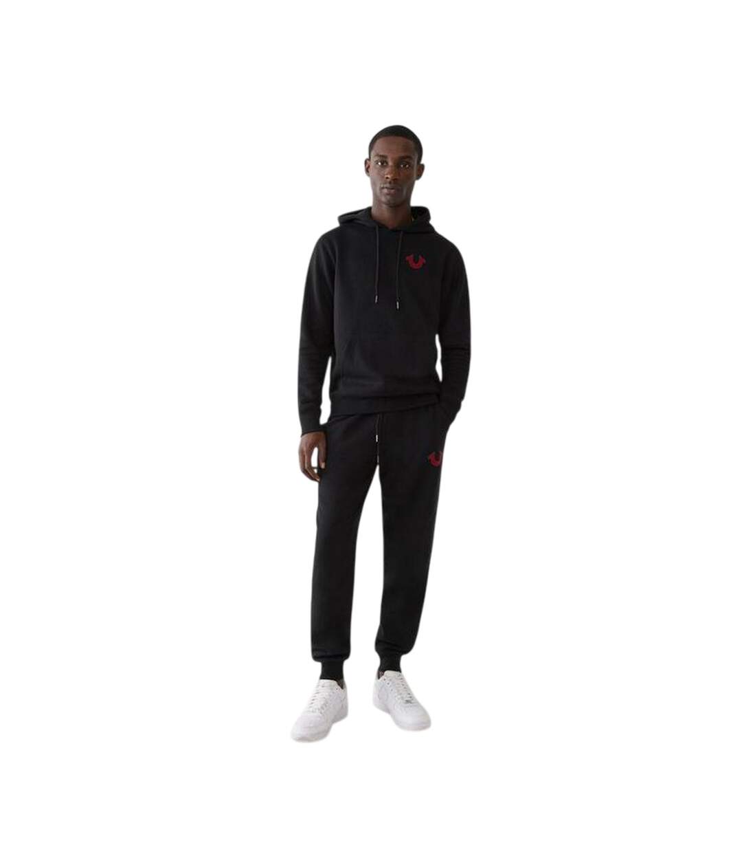 Sweat À Capuche Homme Noir True Religion-1
