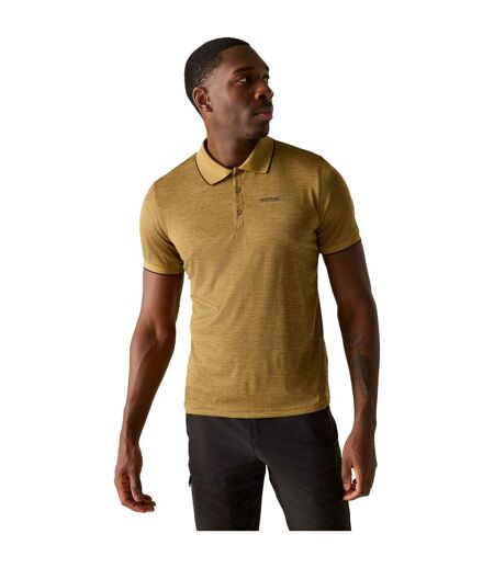 Polo Remex Homme Jaune Vieil Or Regatta