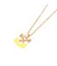 Arrow Necklace One Size Gold Yellow Off White-2