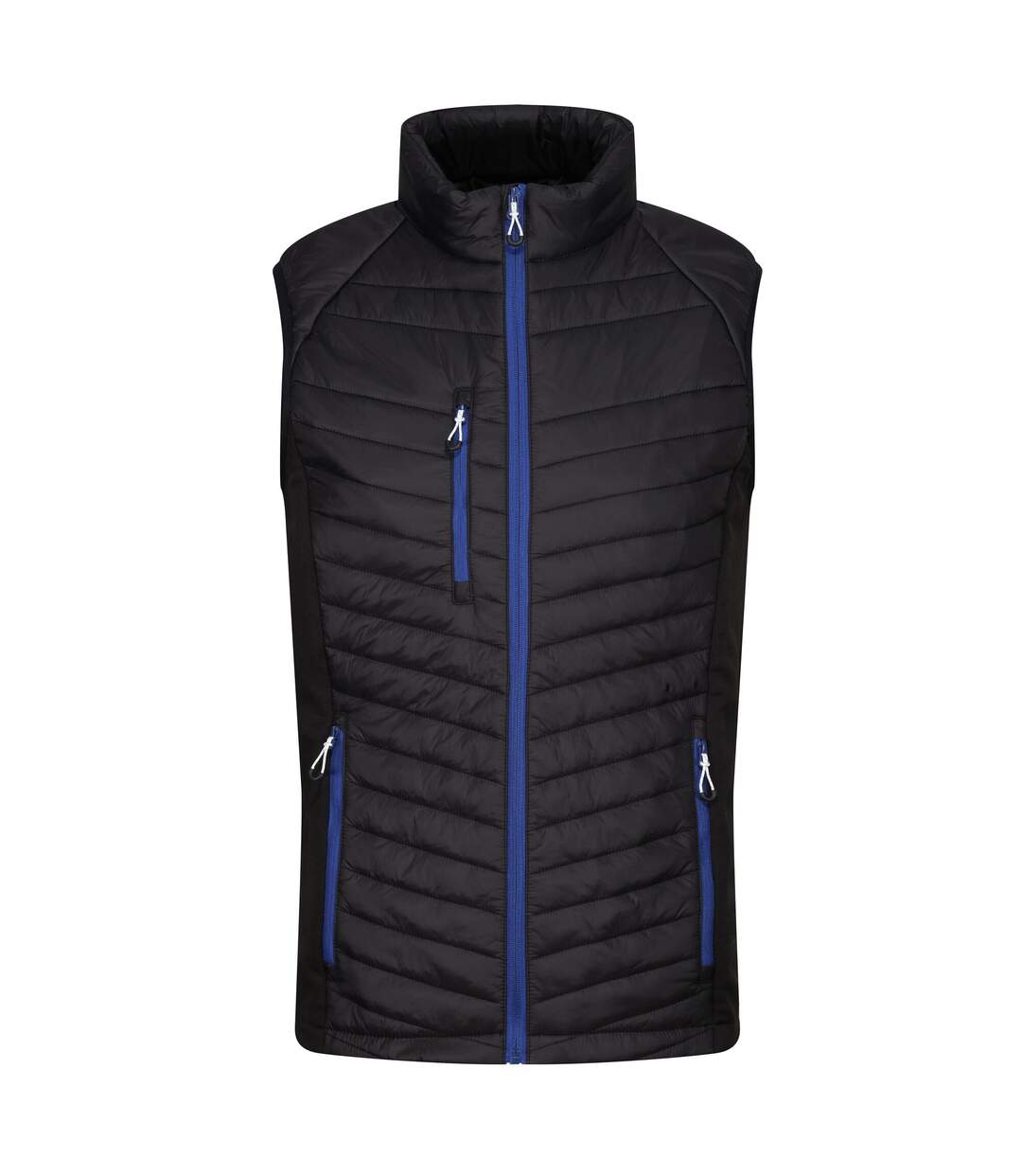 Mens Quilted Hybrid Gilet Black New Royal Regatta Professional-1