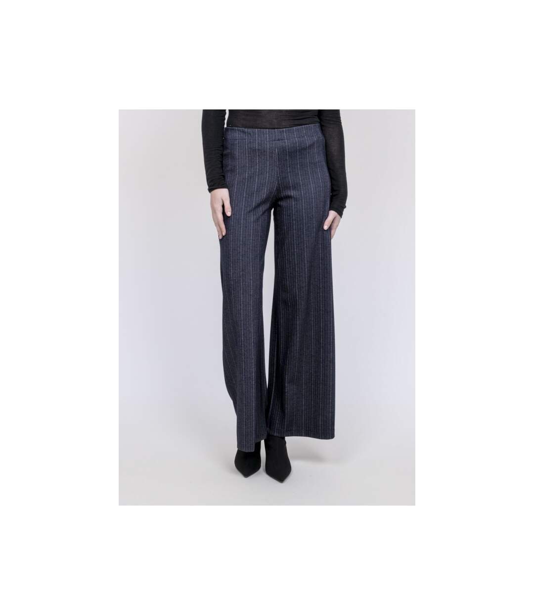 Pantalon large chevron EVARISTO - Dona X Lisa-1
