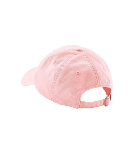 Beechfield Natural Cotton Panelled Baseball Cap (Powder Pink) - UTBC5194