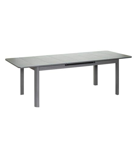 Table de jardin extensible en aluminium anthracite Milos 8 à 10 personnes