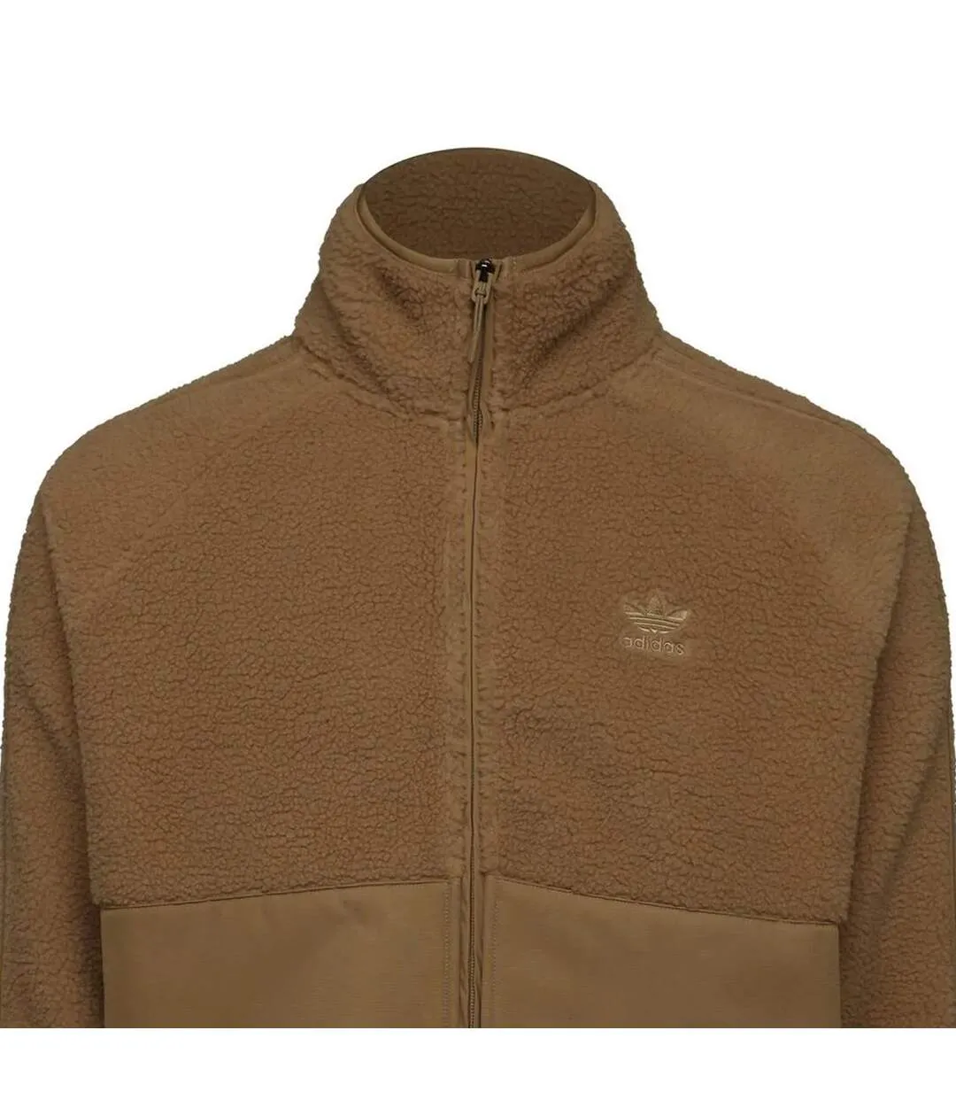 Veste Polaire Manches Raglan Originals Homme Kaki Adidas-3