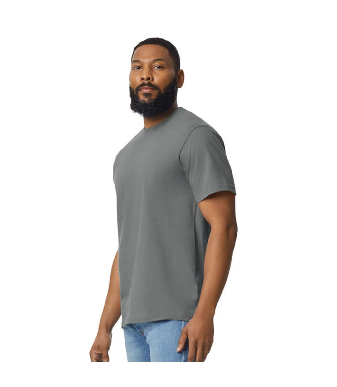 T-shirt Softstyle Adulte Gris Foncé Gildan-3