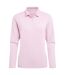 Womens/ladies Thornbury Nosilife Long-sleeved Golf Polo Shirt Orchid Craghoppers-2