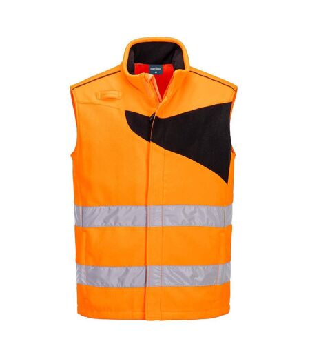 Veste Sans Manches Adulte Orange Noir Portwest