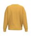 Womens/ladies Crew Neck Sweatshirt Sun Yellow Native Spirit-2