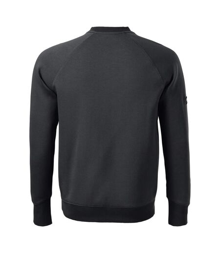 Sweat Manches Raglan Vertex Homme Gris Pâle Rimeck
