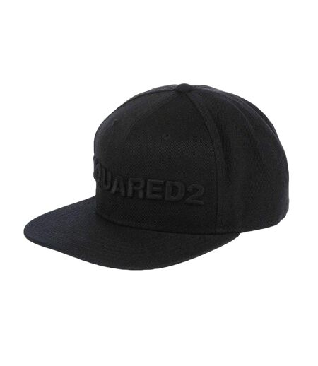 Casquette Motif/style En Relief Noir DSquared2
