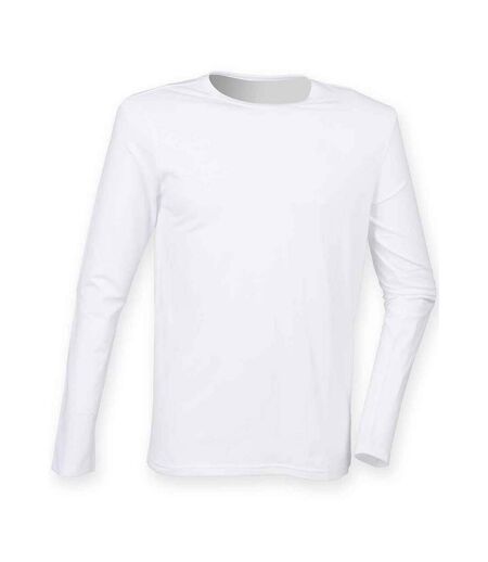 T-shirt Feel Good Homme Blanc Skinni Fit
