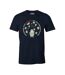 T-shirt Asteroids That Almost Hit Millennium Falcon Homme Bleu Marine Star Wars-1