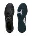 Mens Future 8 Match Flat Indoor Football Shoes  Black Puma-3