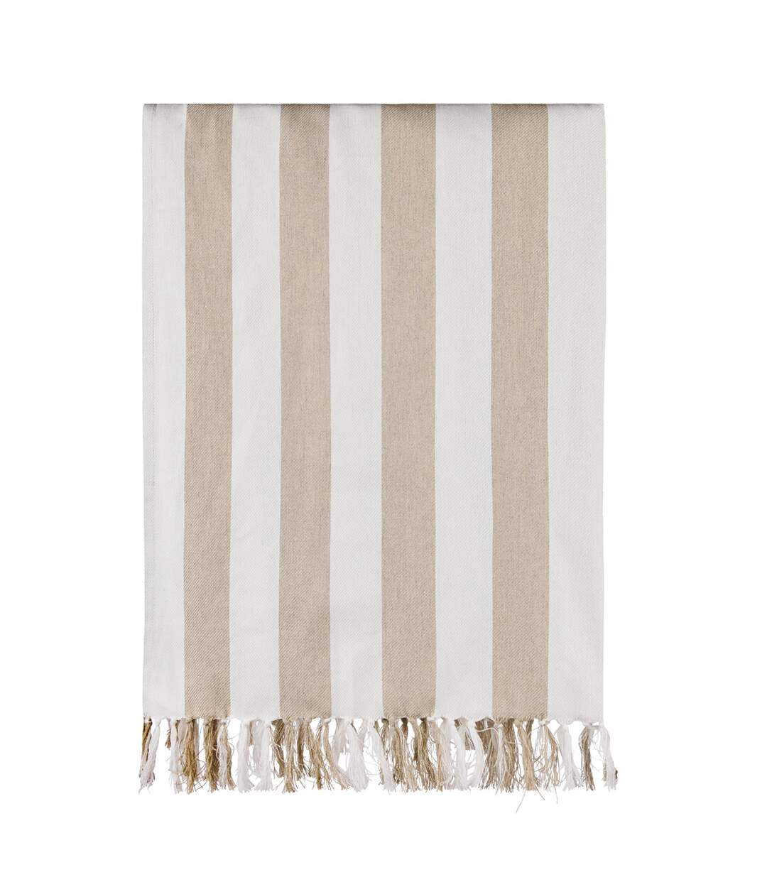 Ornos hammam recycled cotton towel beige/white Vinga-1