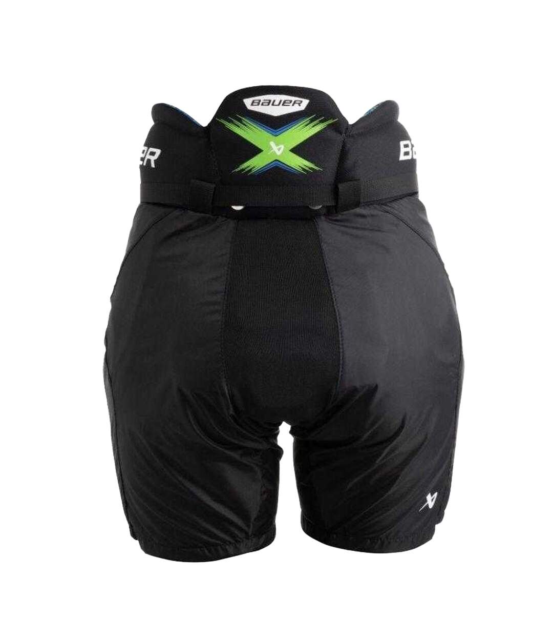 Childrens/kids Hockey Shorts Black Bauer-2