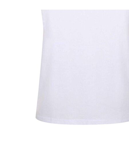 Womens/ladies Graphic Print Short-sleeved T-shirt White Pink Pretty Boy Ugly World