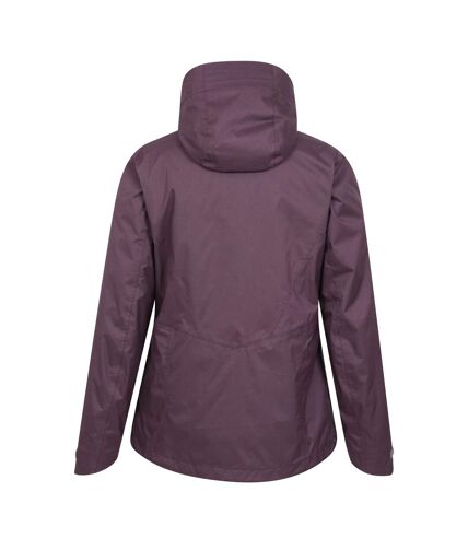 Womens/ladies whirlwind padded jacket purple Mountain Warehouse