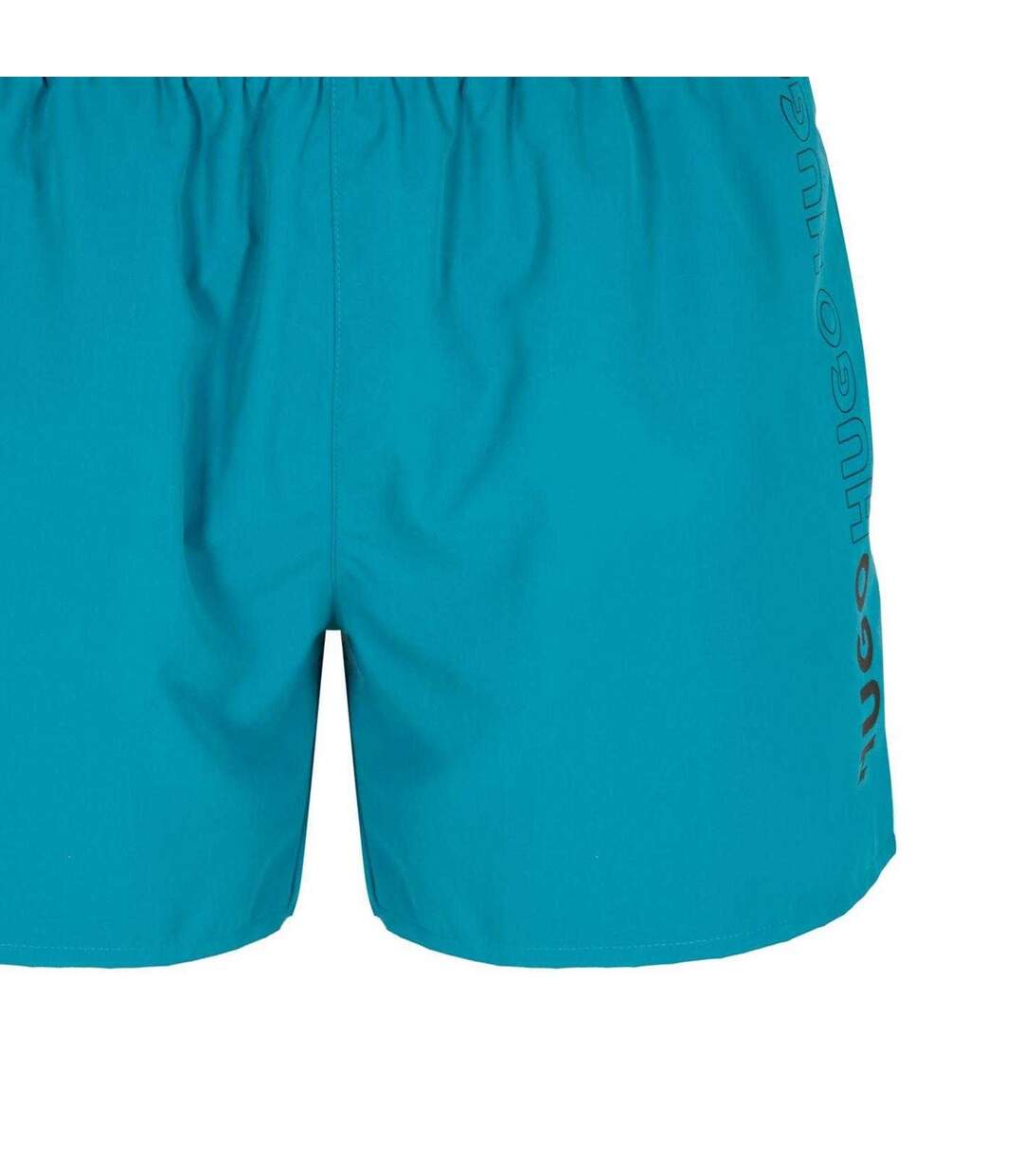 Mens Tiki Vertical Logo Swim Shorts Green Hugo-2