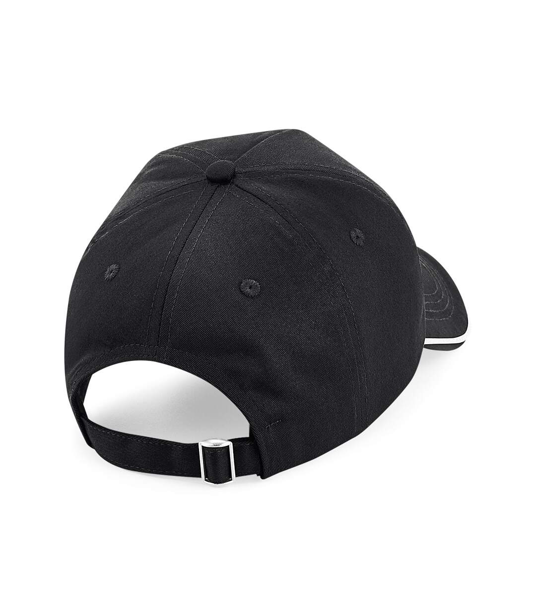 Casquette authentic noir/blanc Beechfield-2