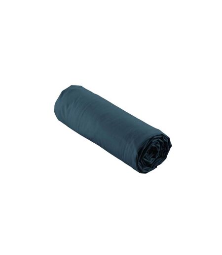 Drap Housse Percaline 160x200cm Bleu Nuit