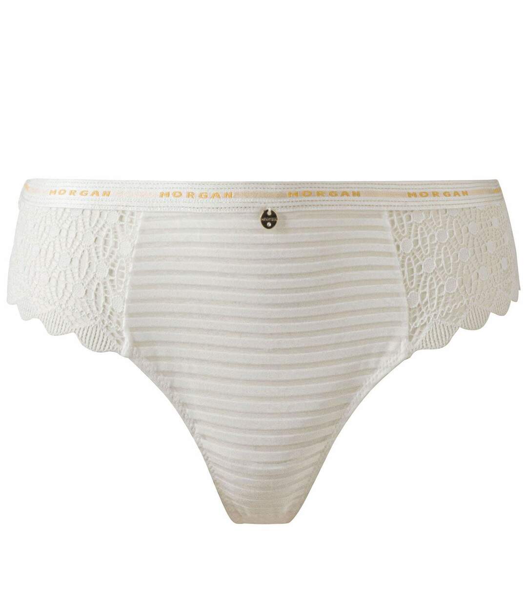 Shorty string ivoire Lily-1