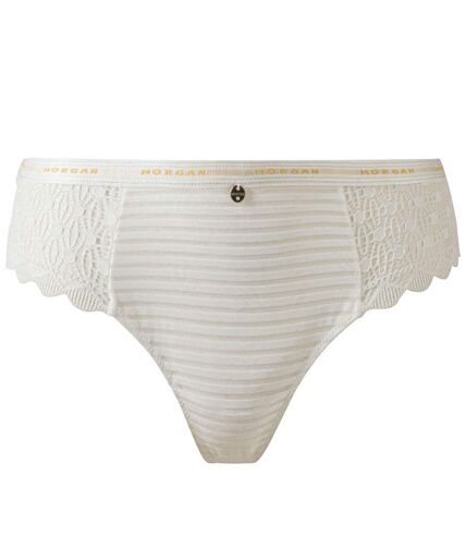 Shorty string ivoire Lily