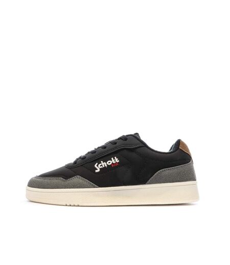 Baskets noires homme schott titan