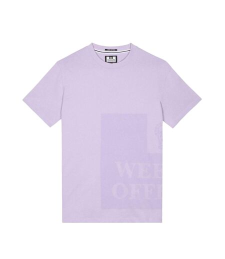 T-shirt Style Imprimé Ryan Large Prison Homme Violet Weekend Offender