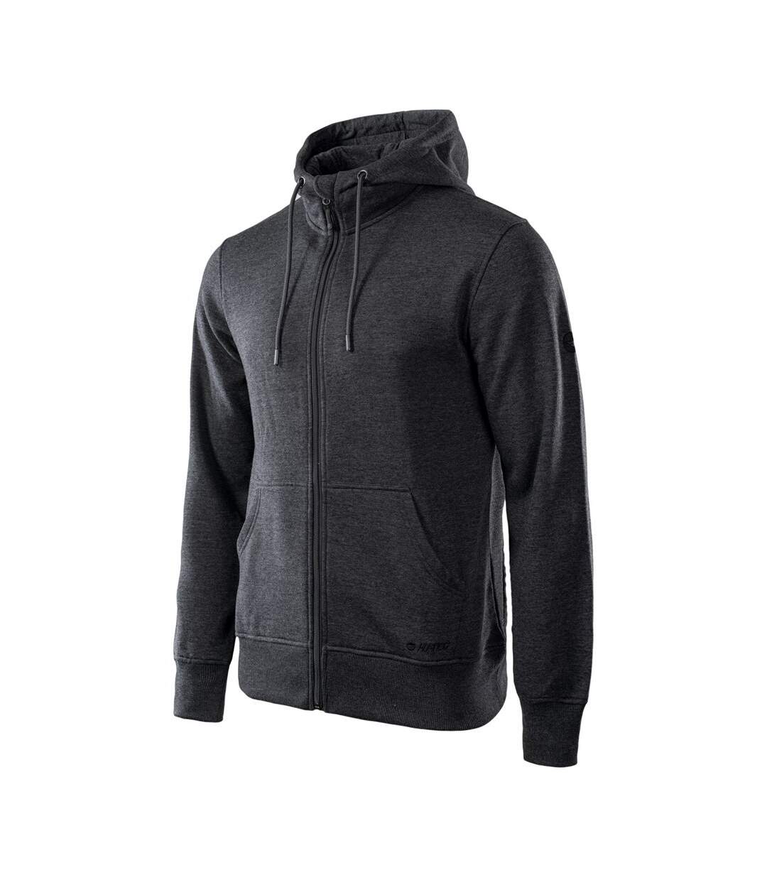 Veste À Capuche Silian Homme Gris Foncé Chiné Hi-Tec-3