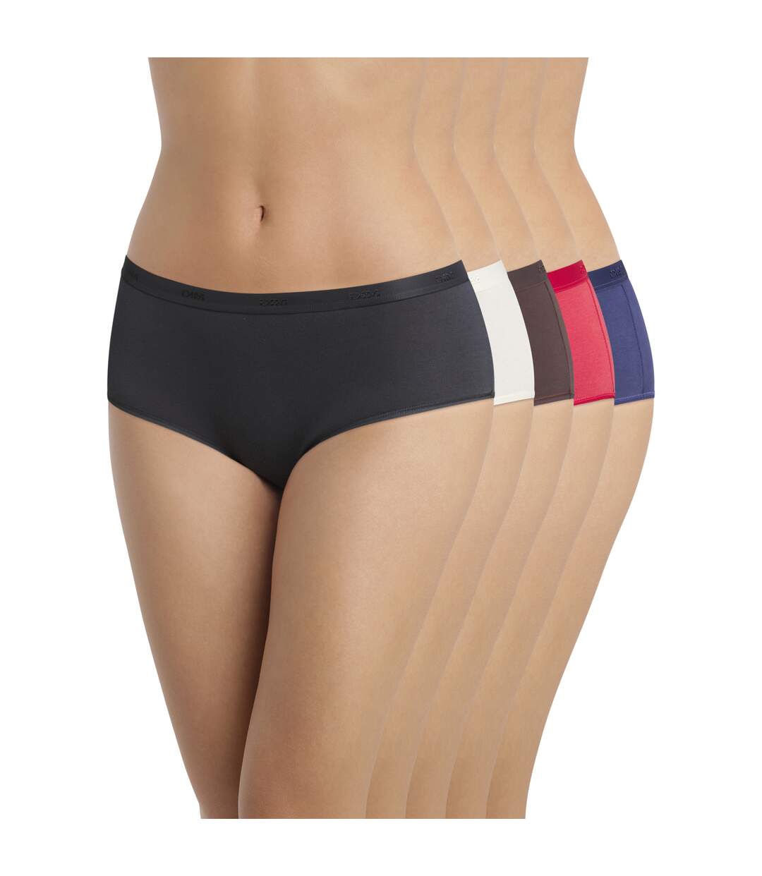 Lot de 5 Boxers Les Pockets Coton-1