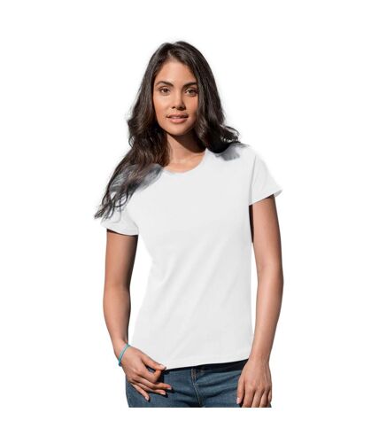 Stedman Womens/Ladies Classic Organic T-Shirt (White) - UTAB458