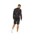 Mens velmax camo crew neck sweatshirt dark camo Crosshatch-2