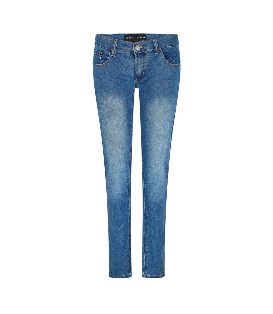 Jean Femme Bleu Criminal Damage-2